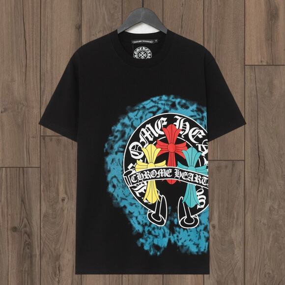 Chrome Hearts Black Men's Short Sleeve - Picture 1 of 4